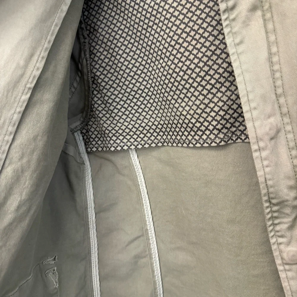 Scotch & Soda Olive Green Military Utility Jacket Size 3 (Petite)